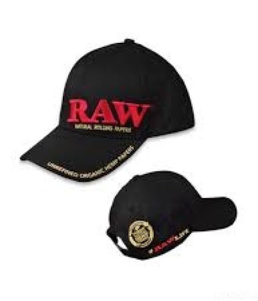 RAW HAT SNAP BACK BLACK EACH