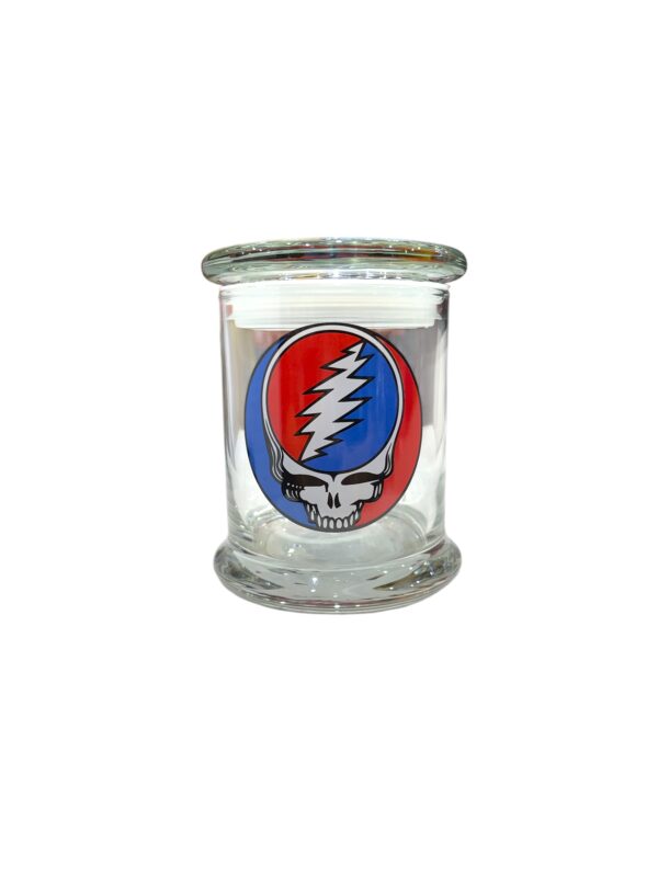 GRATEFUL DEAD STEAL YOUR FACE STASH JAR