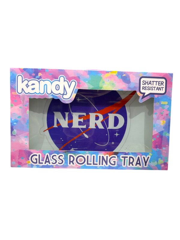 TRAYS KANDY GLASS MEDIUM 6X10" ASST. EACH