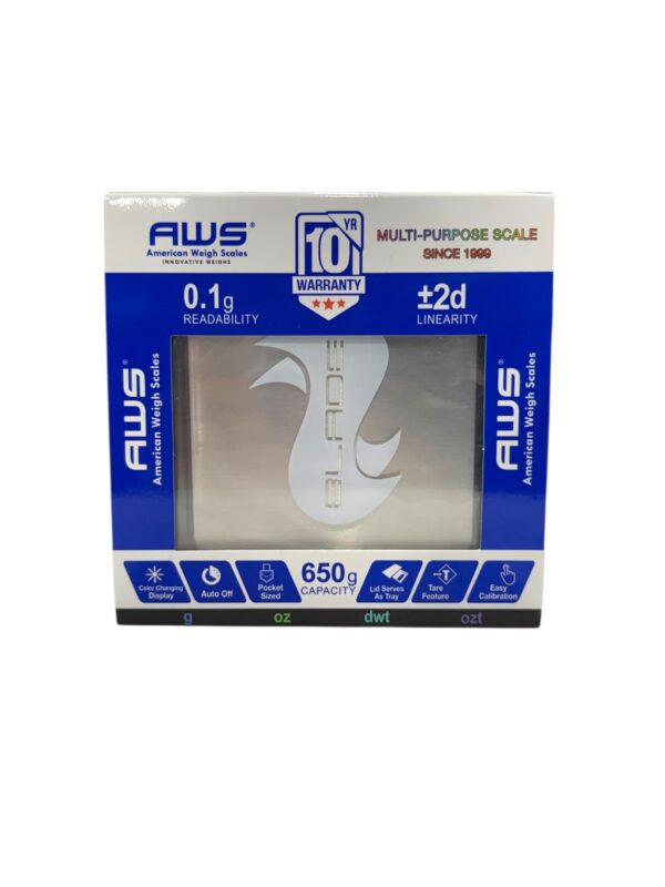 AWS WEIGHT SCALE BLADE-650-GRY