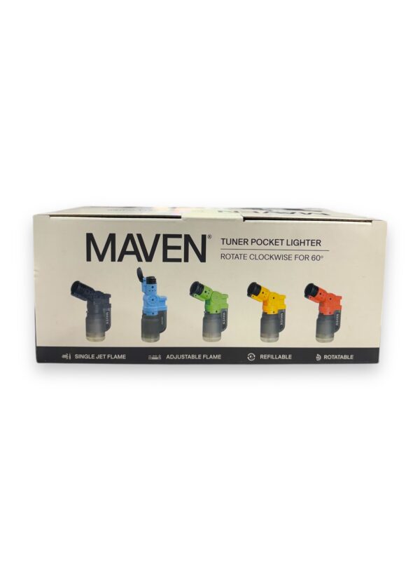 LIGHTER TORCH MAVEN ROTATE SMALL DISPLAY OF 20CT