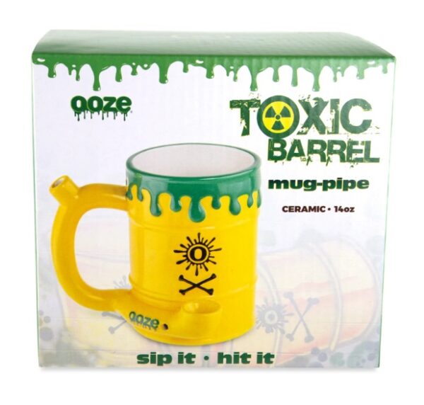 TOBACCO PIPE OOZE MUG SHAPE TOXIC BARREL IP IT HIT IT