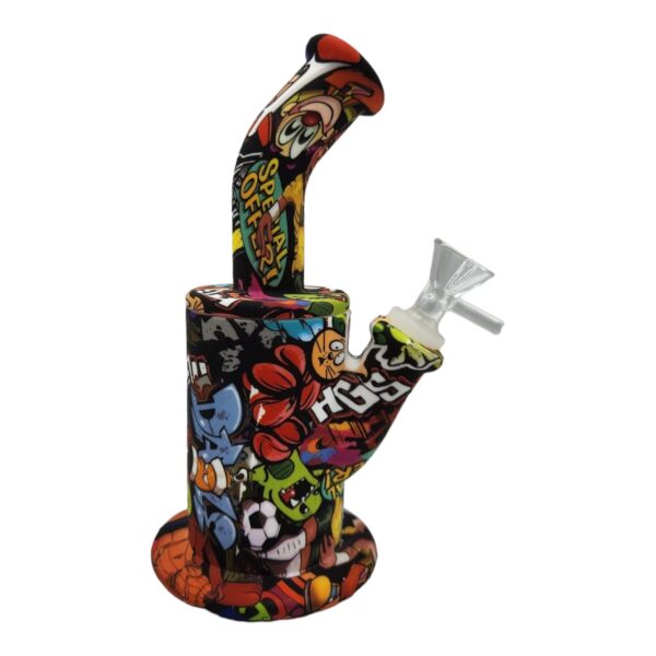 WATER PIPE SILICONE 8.5" DESIGN