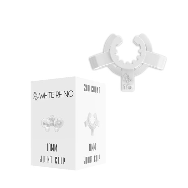 WHITE RHINO JOINT CLIP 10MM WHITE 200CT CC1001