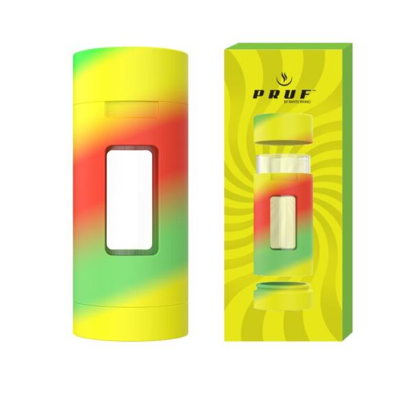 WHITE RHINO PRUF 2IN1 JAR RD/YELLOW EACH PJ1006