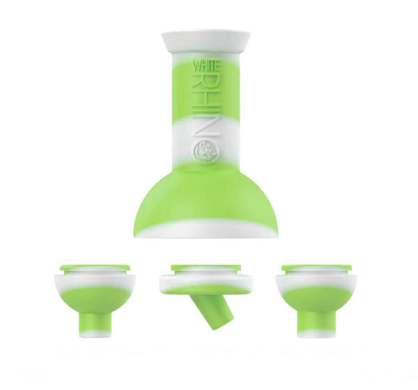 WHITE RHINO SILICONE CARB CAP ADJUSTABLE GLOW ASST. CI1002