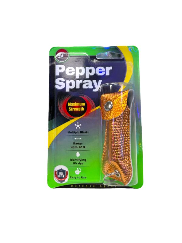 CHEETAH 1/2z KEYCHAIN PEPPER SPRAY EACH